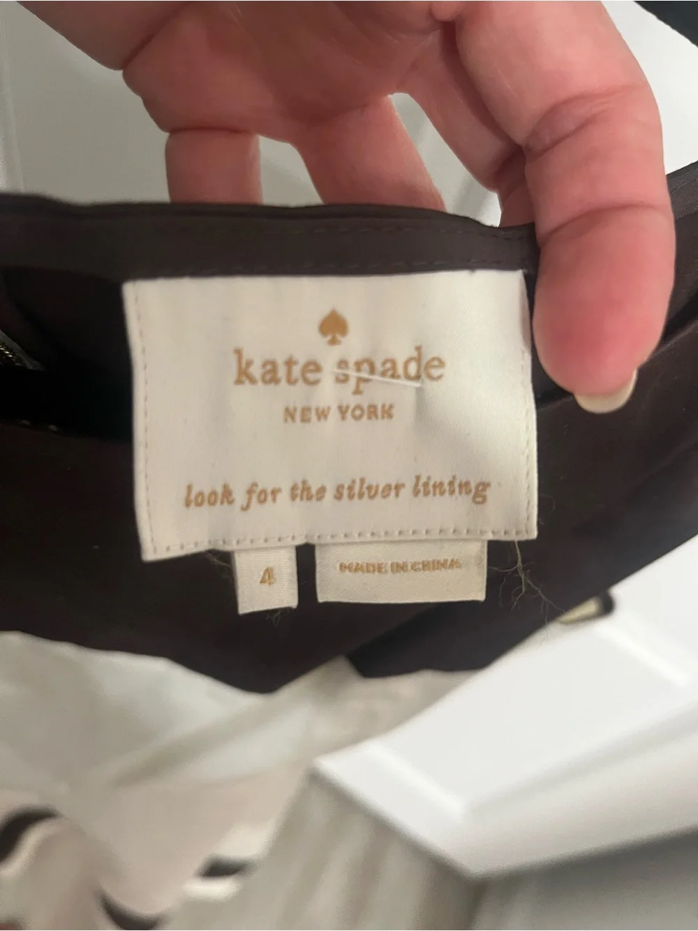 kate spade Black and White Sleeveless Fit-and-Flare Midi Dress